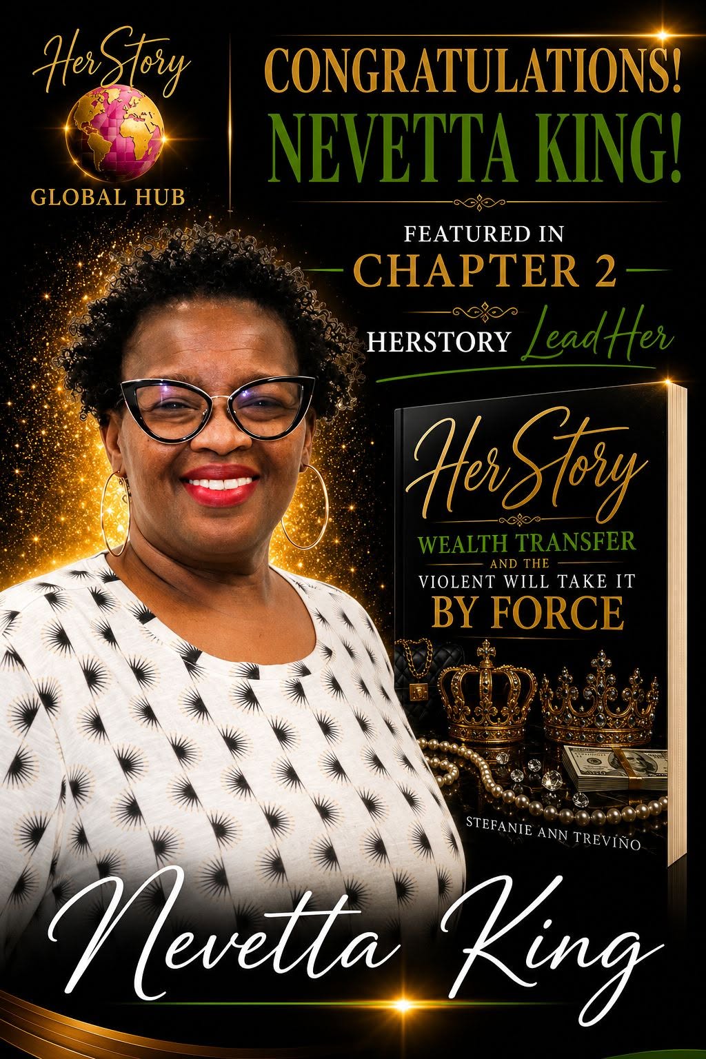 Nevetta King, Chapter 2 author and HerStory LeadHer